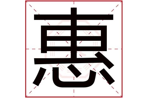 慧名字意思|惠字取名的寓意